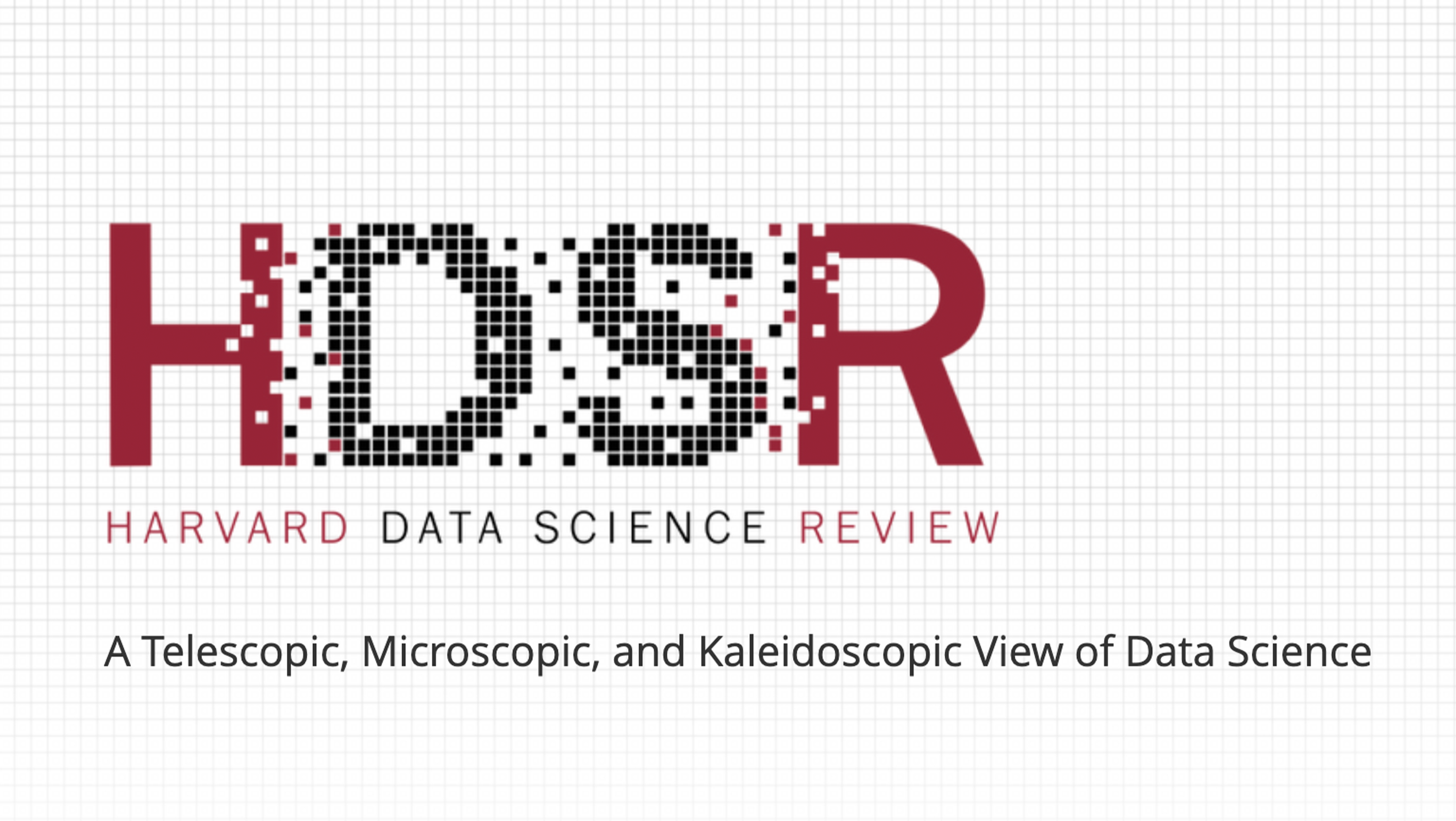 Harvard Data Science Review Logo