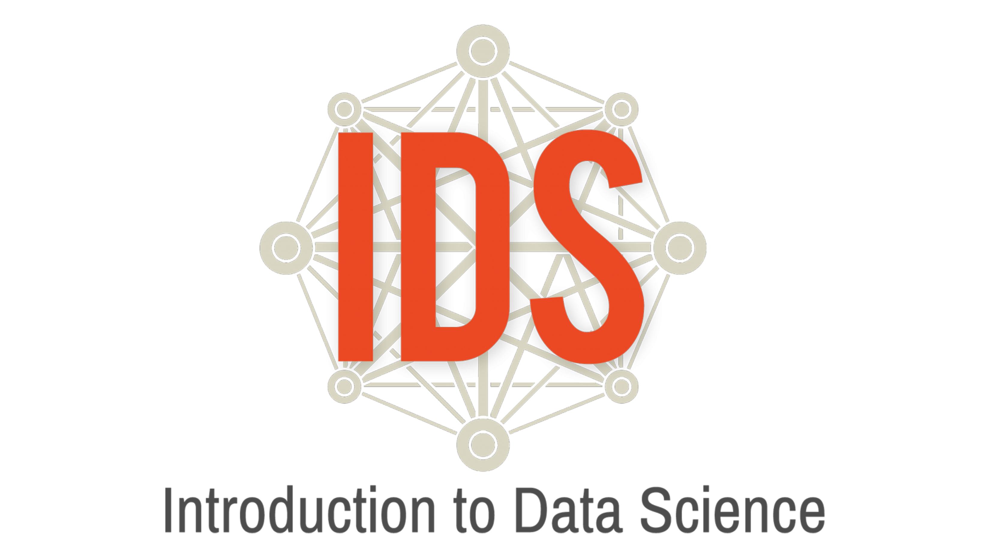 Introduction to Data Science Logo