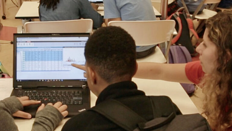 Enacting the Data Investigation Process for Questions Involving Two Variables Tile